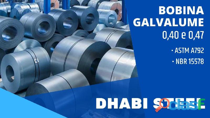 Fitas Galvalume Para Concertinas é na Dhabi Steel