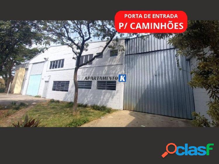 Galpão Industrial LOCAÇÃO 1250m², área construída