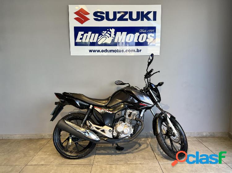 HONDA CG 160 FAN FLEX CINZA 2019 160 FLEX