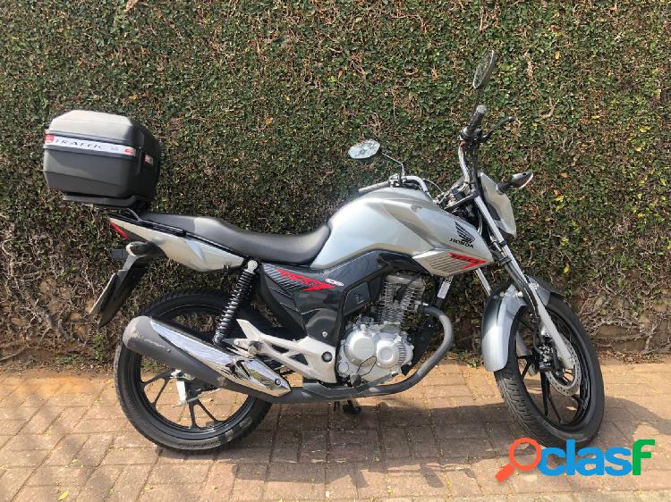 HONDA CG 160 FAN FLEX PRATA 2020 160 FLEX