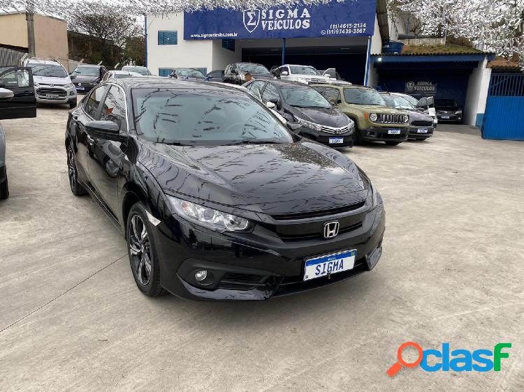 HONDA CIVIC SEDAN EXL 2.0 FLEX 16V AUT.4P PRETO 2018 2.0