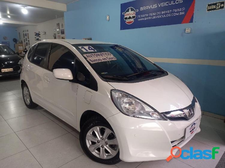 HONDA FIT LX 1.4 1.4 FLEX 8V16V 5P AUT. BRANCO 2014 1.4 FLEX