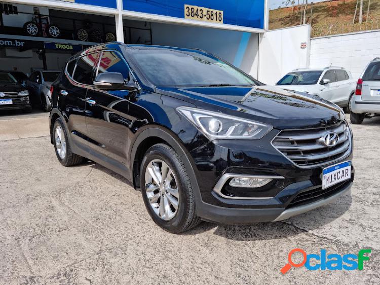 HYUNDAI SANTA FEGLS 3.3 V6 4X4 TIPTRONIC PRETO 2018 3.3 V6