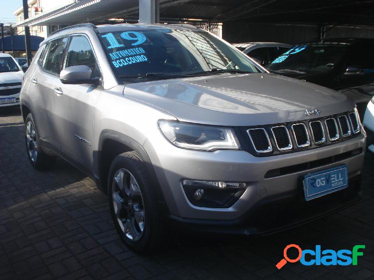 JEEP COMPASS LONGITUDE 2.0 4X2 FLEX 16V AUT. PRATA 2019 2.0