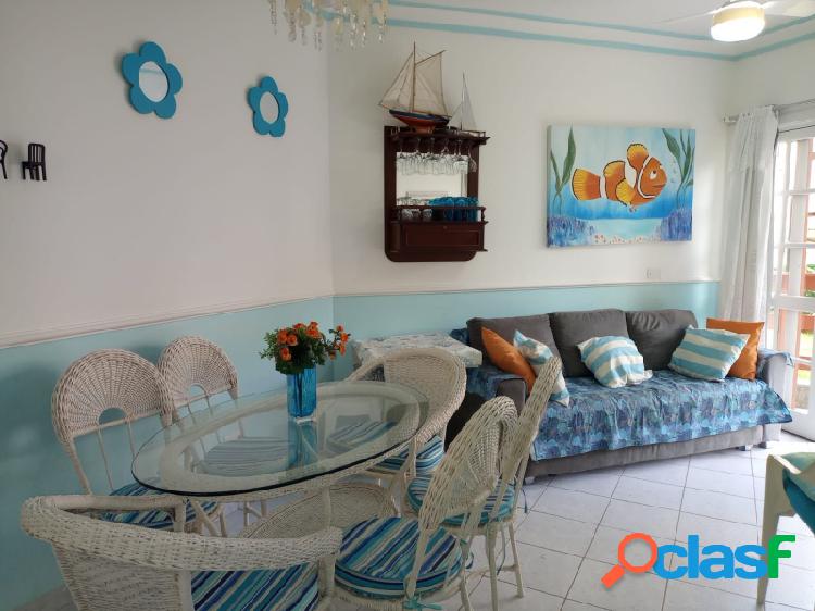 Lindo apartamento com vista mar, 3 dormitórios sendo 1