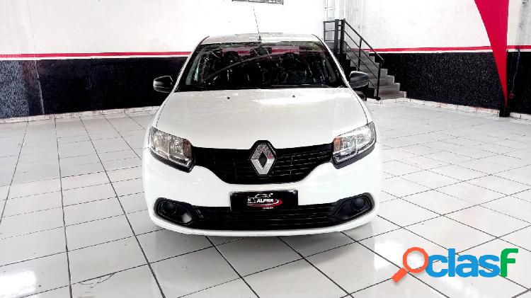 RENAULT LOGAN AUTHENTIQUE FLEX 1.0 12V 4P BRANCO 2019 1.0