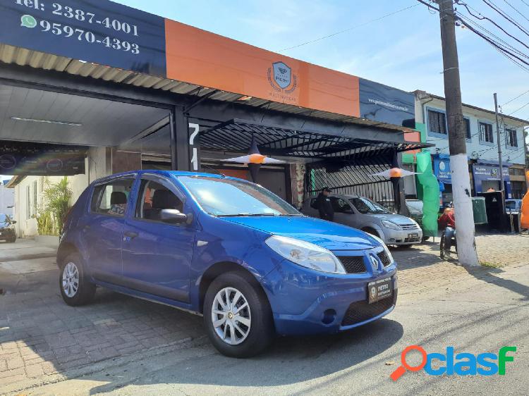 RENAULT SANDERO EXPRESSION HI-FLEX 1.6 8V 5P AZUL 2008 1.6