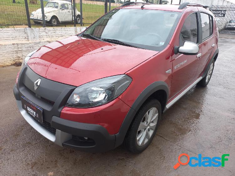 RENAULT SANDERO STEPWAY HI-FLEX 1.6 16V 5P AUT. VERMELHO