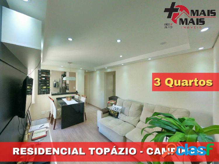 Residencial Topázio, Apartamento com suíte, permuta –