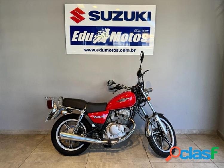 SUZUKI INTRUDER 125 VERMELHO 2010 125 GASOLINA