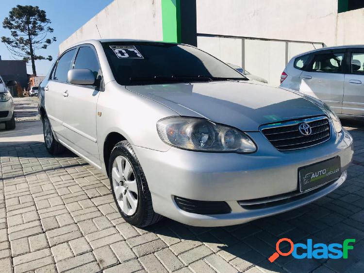 TOYOTA COROLLA XEI 1.81.8 FLEX 16V AUT. PRATA 2007 1.8 FLEX