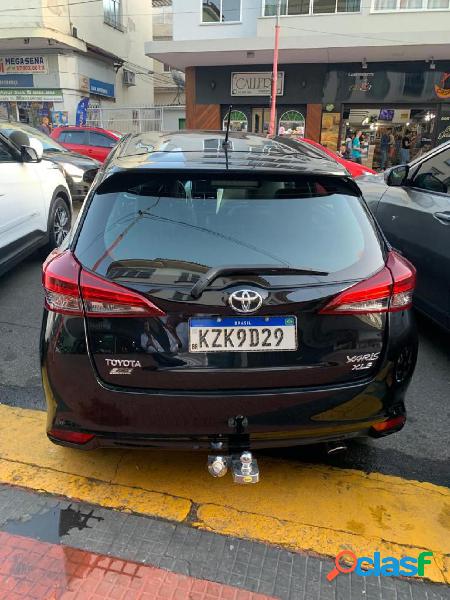 TOYOTA YARIS HB XLS15 PRETO 2019 1.5 FLEX