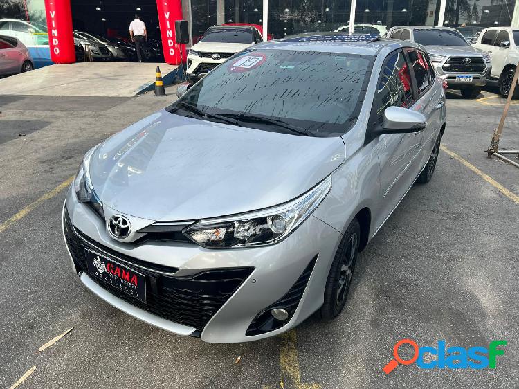 TOYOTA YARIS XLS 1.5 FLEX 16V 5P AUT. PRATA 2019 1.5 FLEX