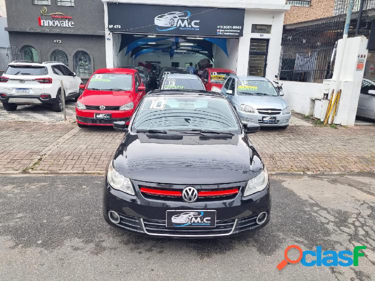 VOLKSWAGEN GOL (NOVO) 1.0 MI TOTAL FLEX 8V 4P PRETO 2010 1.0