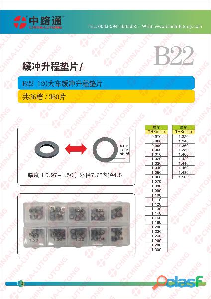 calibration shim for injector 23670 0L050