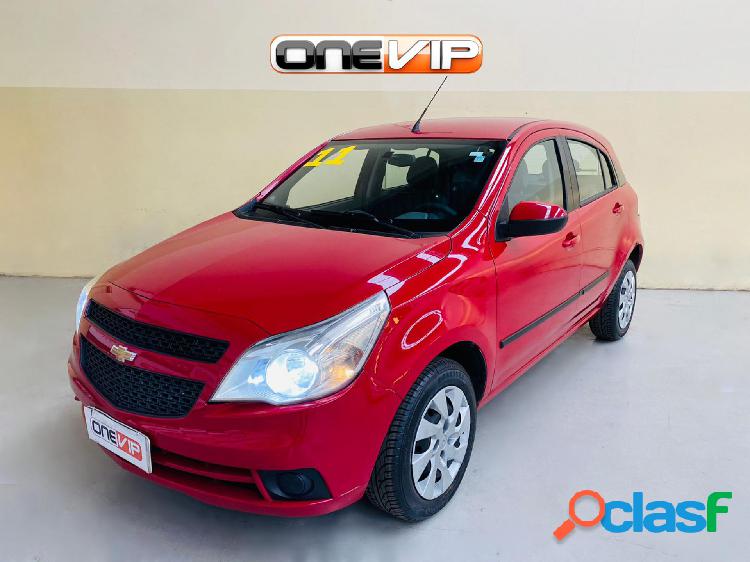 CHEVROLET AGILE LT 1.4 MPFI 8V FLEXPOWER 5P VERMELHO 2011