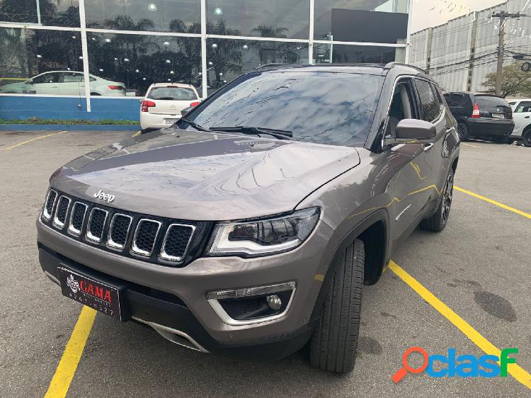 JEEP COMPASS LIMITED 2.0 4X4 DIESEL 16V AUT. CINZA 2018 2.0