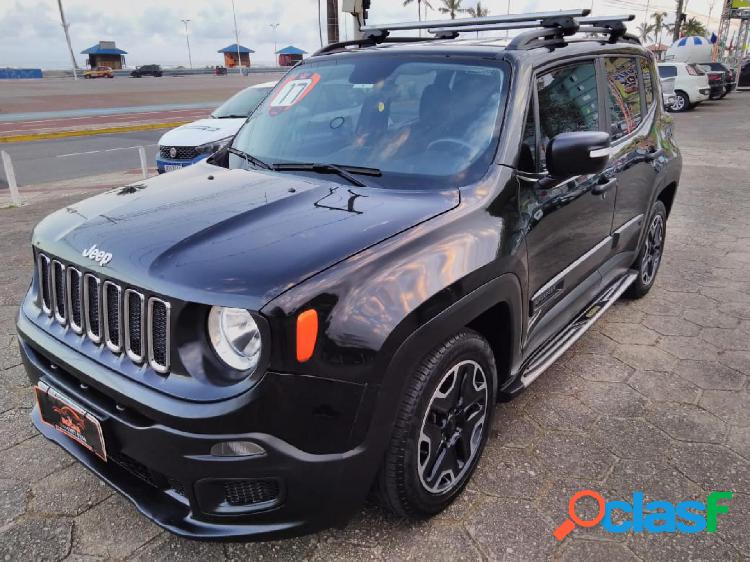 JEEP RENEGADE1.8 4X2 FLEX 16V AUT. PRETO 2017 1.8 FLEX