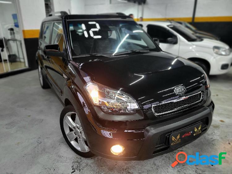 KIA SOUL 1.6 1.6 16V FLEX AUT. PRETO 2012 1.6 GASOLINA