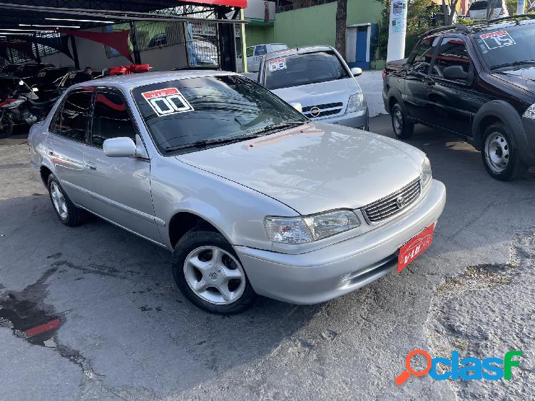 TOYOTA COROLLA XEI 1.81.8 FLEX 16V AUT. PRATA 2000 1.8