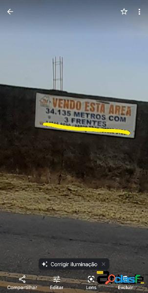 VENDE-SE ÁREA DE 34.135 M² FAZENDINHA - COTIA