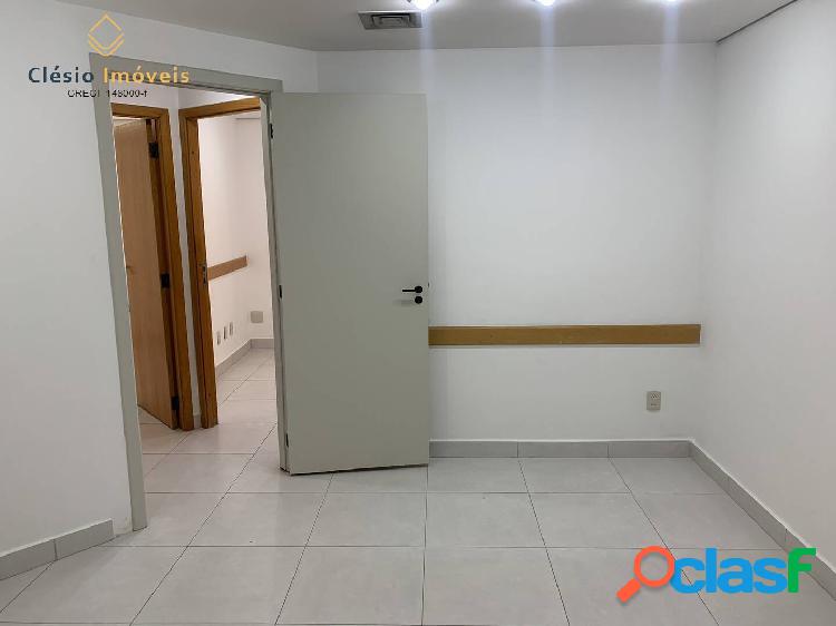 Conjunto comercial com 2 salas recepção 1 vaga com