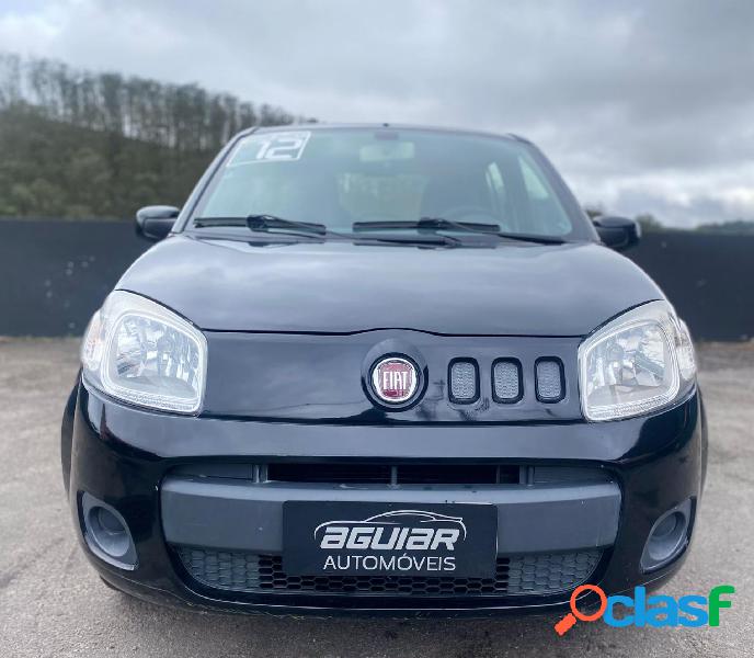 FIAT UNO VIVACE CELEB. 1.0 EVO F.FLEX 8V 5P PRETO 2012 1.0