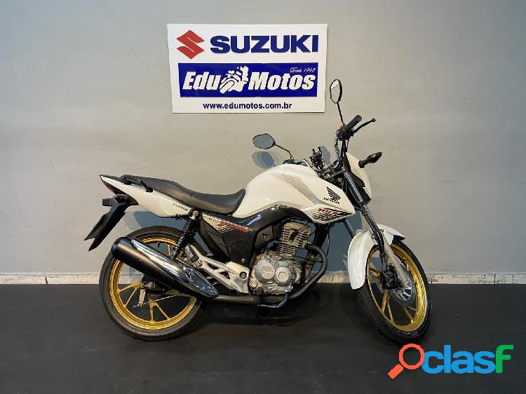 HONDA CG 160 FAN BRANCO 2018 160 FLEX