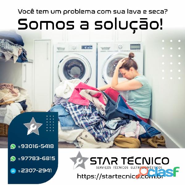 Manutenção Lava e seca Star Técnico