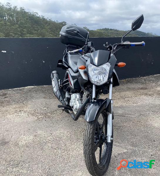 YAMAHA YBR 150 FACTOR ED PRETO 2018 150 GASOLINA E ALCOOL