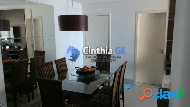 3 dormitórios (1 suíte), vista mar, 1 vaga.