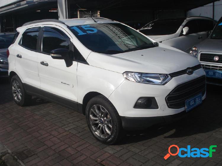 FORD ECOSPORT FREESTYLE 1.6 16V FLEX 5P BRANCO 2015 1.6 FLEX
