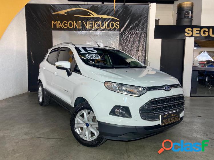 FORD ECOSPORT TITANIUM 1.6 16V FLEX 5P BRANCO 2015 1.6 FLEX