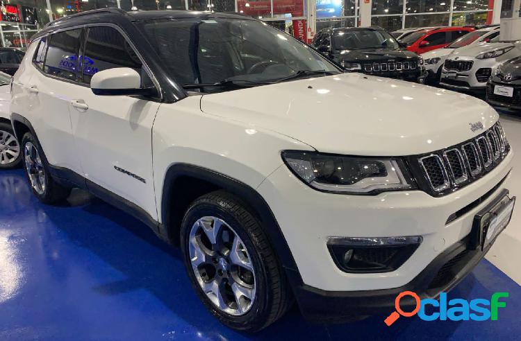 JEEP COMPASS LONGITUDE 2.0 4X2 FLEX 16V AUT. BRANCO 2019 2.0