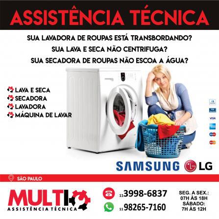 Manutenção Máquina de Lavar - Parque Líbano