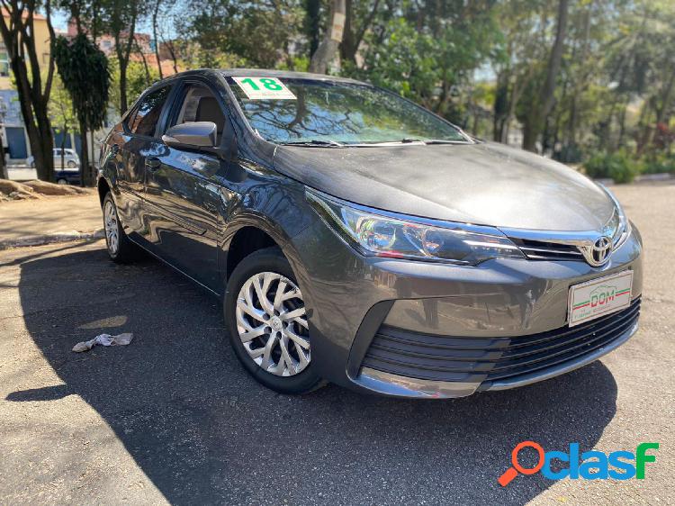 TOYOTA COROLLA GLI 1.8 FLEX 16V AUT. CINZA 2018 1.8 FLEX