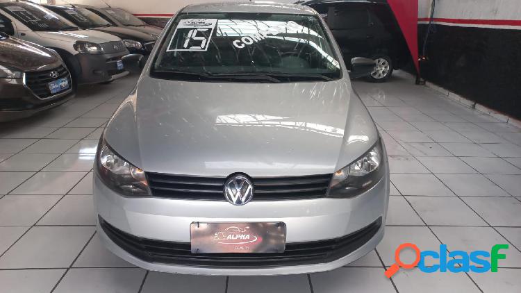 VOLKSWAGEN GOL TRENDLINE 1.0 T.FLEX 8V 5P PRATA 2015 1.0