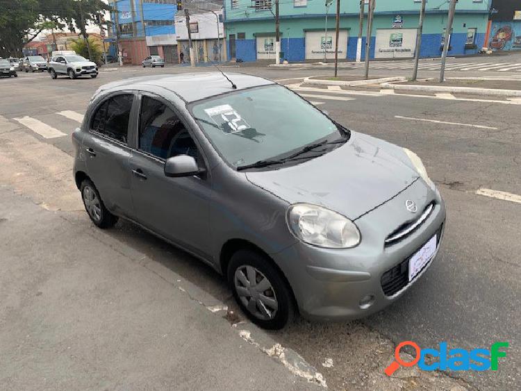 NISSAN MARCH S 1.6 16V FLEX FUEL 5P CINZA 2012 1.6 FLEX