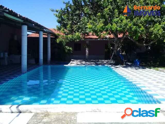 ST-344 | Sítio | 4 Suítes | Deck com piscina | Tijucussú