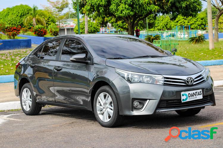 TOYOTA COROLLA GLI 1.8 FLEX 16V AUT. CINZA 2017 1.8 FLEX