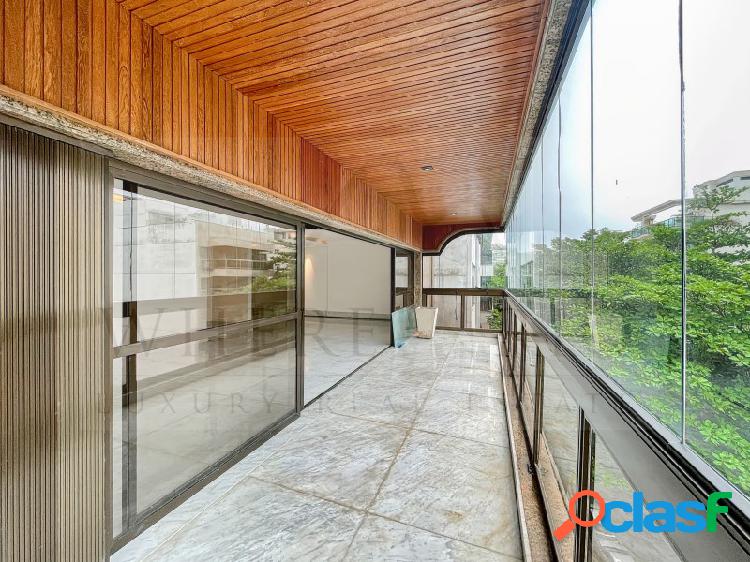 Apartamento luxuoso moderno com varanda à venda em Ipanema