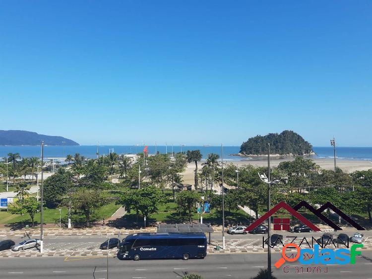 Apartamento com vista mar no José Menino em Santos