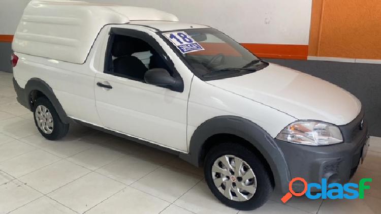 FIAT STRADA WORKING 1.4 MPI FIRE FLEX 8V CS BRANCO 2018 1.4