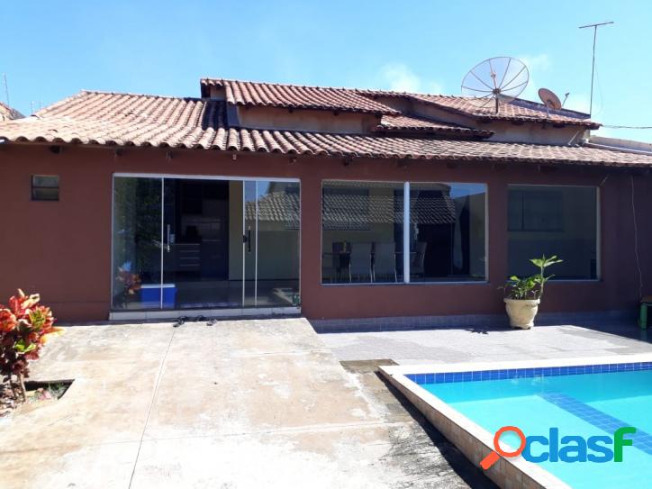 PARQUE HAYALA CASA 3/4 C/2 SUÍTES,PISCINA E SALA COMERCIAL