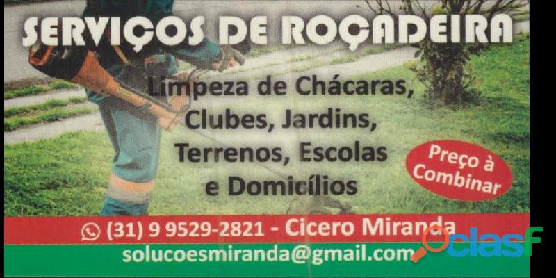 Serviços de Roçadeira