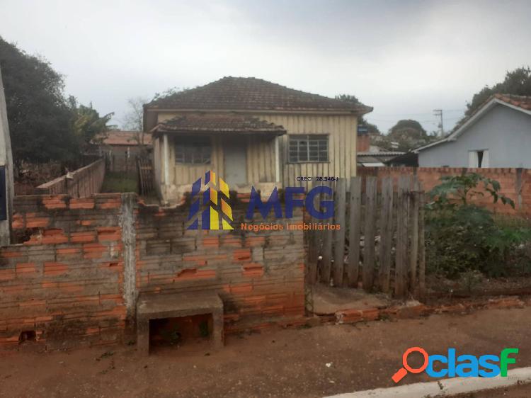 Terreno com casa em Itaporanga SP