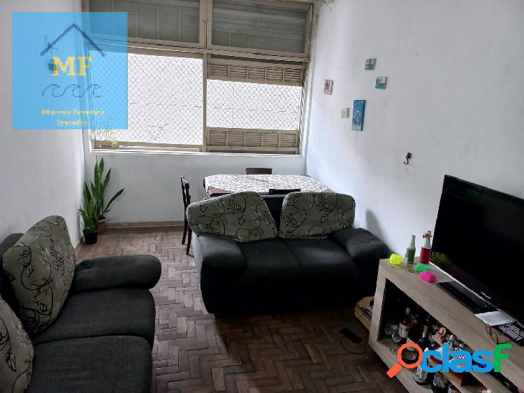 Apartamento 1 dormitório para venda no Boqueirão em Santos