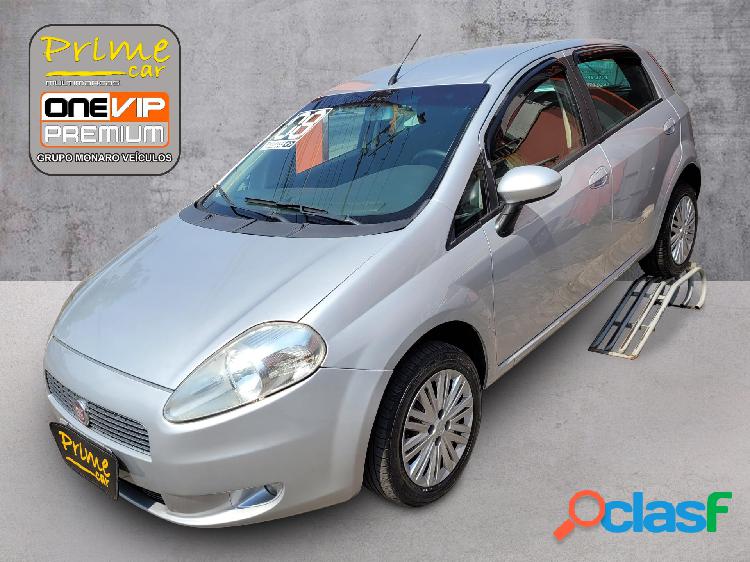 FIAT PUNTO ELX 1.4 FIRE FLEX 8V 5P PRATA 2008 1.4 FLEX