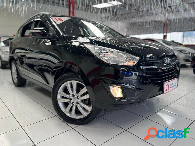 HYUNDAI IX35 GLS 2.0 16V 2WD FLEX AUT. PRETO 2016 2.0 FLEX