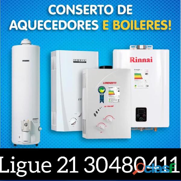 Conserto de aquecedor Tijuca, Grajaú, Vila Isabel, RJ